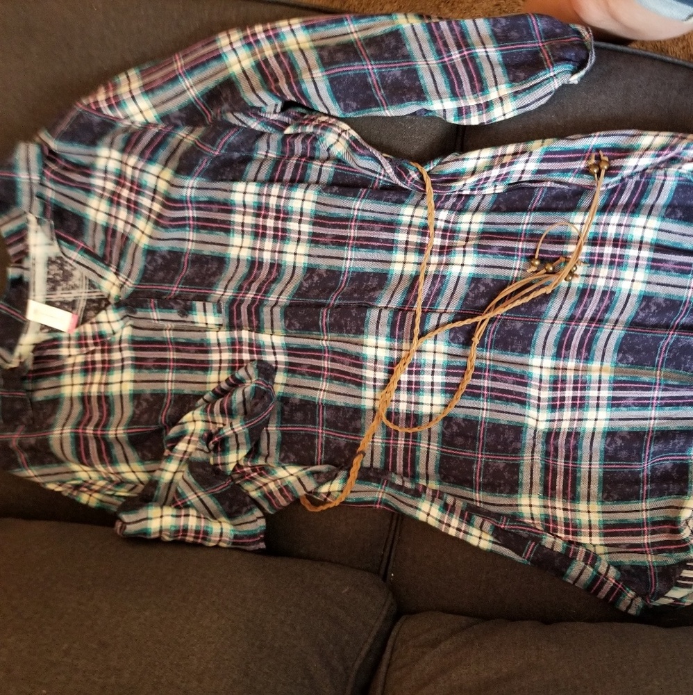 Flannel dress